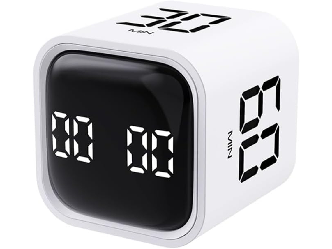 Temporizador Pomodoro Giratório Com Modo Gravidade Foco 5 10 30