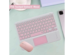 Teclado Bluetooth Compatível Com Russo, Árabe, Coreano, Espanhol, Para Android, Samsung, Windows, Apple, Mac, Ipad. Everley891