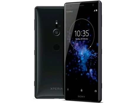 smartphone sony xperia xz2 64 gb preto worten pt