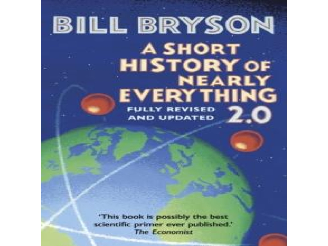Livro A Short History of Nearly Everything 2.0 de Bill Bryson (Inglês)