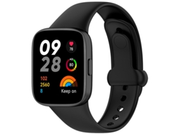 Pulseira de Silicone Xiaomi Redmi Watch 3 Sports Preto Oem