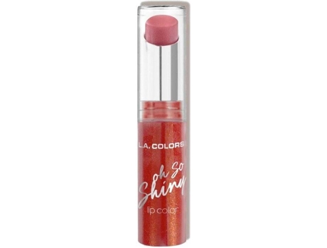 Batom L.A. COLORS Oh so Shiny Flash Vermelho (3 ml)