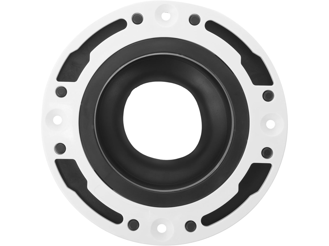 Flange De Silicone Preta Para Vaso Sanitário, Kit De Reparo À Prova D'água Para Banheiro, Compatível Com Autocaravanas.