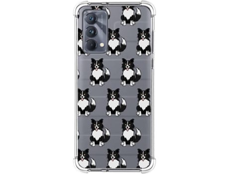 Capa Realme GT Master Edition TUMUNDOSMARTPHONE Desenhos Antigolpes Cães 07 Multicor