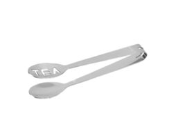 Espremedor De Saquinhos De Chá Em Aço Inoxidável Com Cabo Ergonômico E Pinça Infusora Resistente Ao Calor.