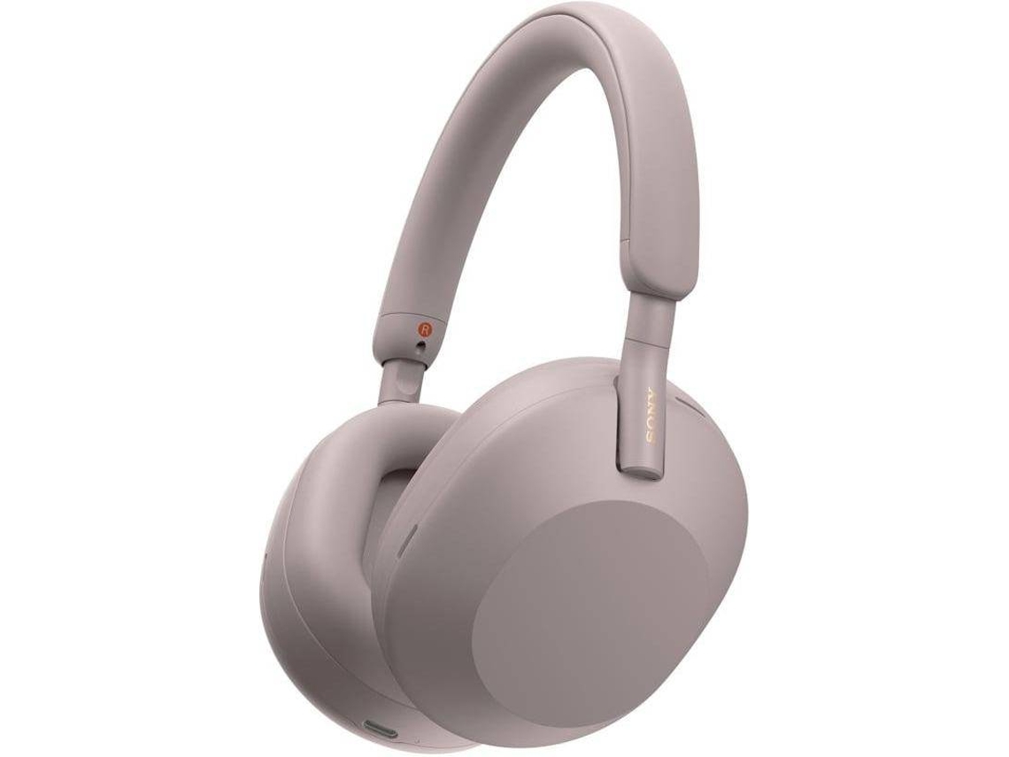Auscultadores SONY WH 1000XM5 Bluetooth (Outlet Caixa Aberta - Over Ear - Microfone - Noise Cancelling - Rosa)