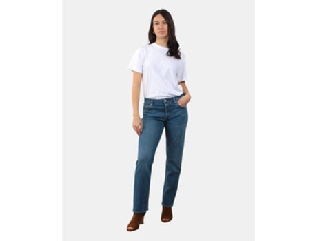 Jeans De Mulher Re-hash Tasche Mod Carla Poliéster Azul (31)