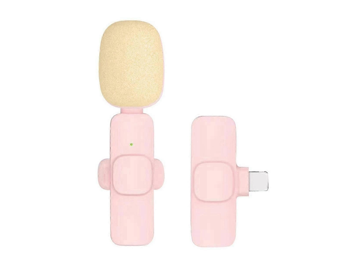 Microfone De Lapela Sem Fio Mini Com Cancelamento Ruído Para Câmera Celular Aquaforge