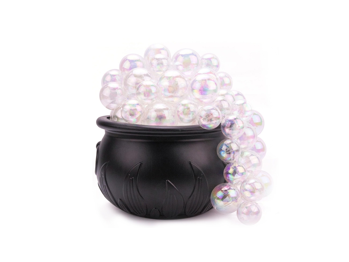 Caldeirão Com Luz Violeta Para Doces Decoração Mesa