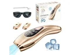 Depilação A Laser Para Mulheres Permanente Dispositivo De Depilação Ipl Com Sistema De Resfriamento Depilação Sem Dor Em Casa Dourado Chronus