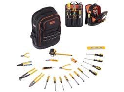 Mochila para ferramentas Vevor com 65 bolsos e 21 ferramentas