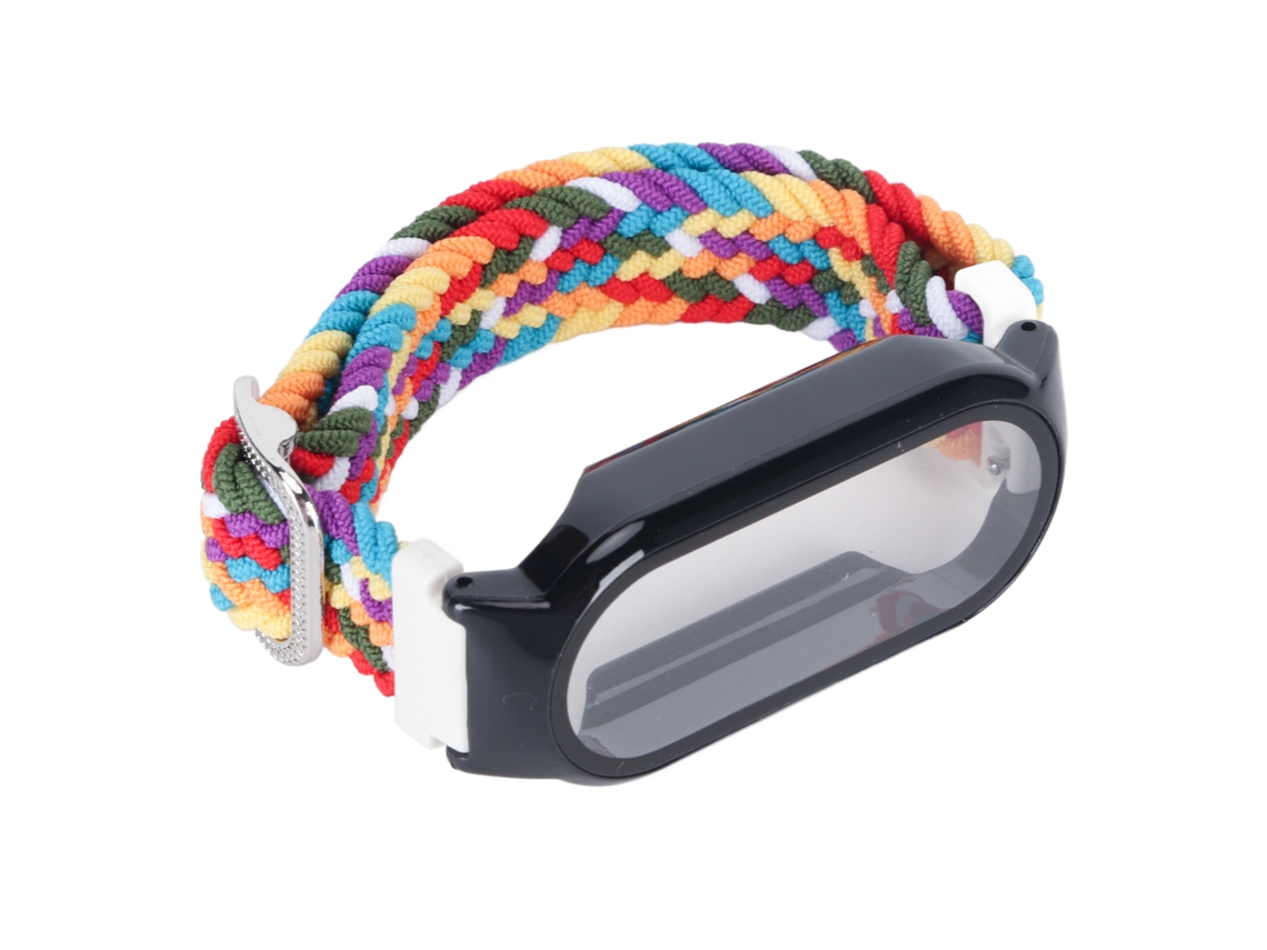 Capa Protetora de Tela com Pulseira de Relógio 3 em 1 para Mi Band 7 com S/MARCA