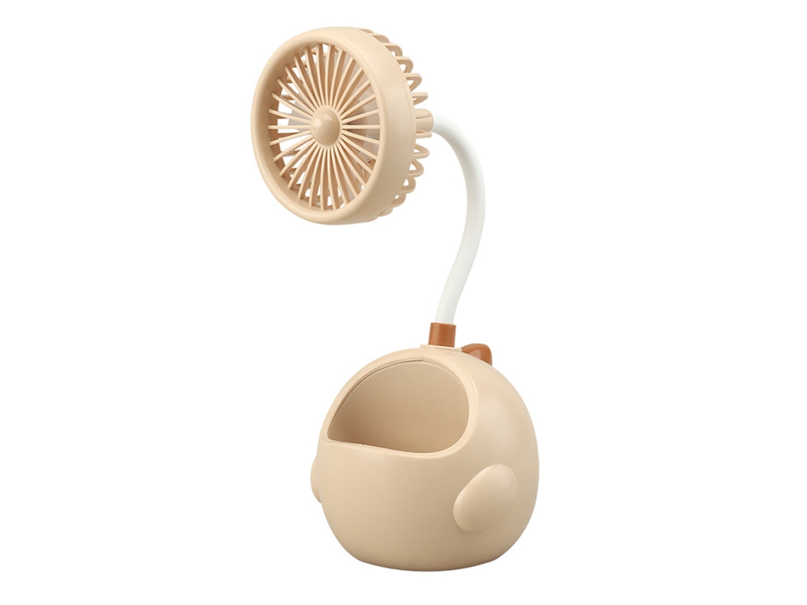 Ventilação De Mesa De Dinossauro (recarregável Por Usb, Com Porta-canetas)