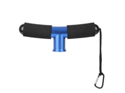 Cinto de Pesca em Liga Alumínio, Portátil, com Suporte para Vara e Corda Pendurar, Acessório Profissional. AQUAFORGE