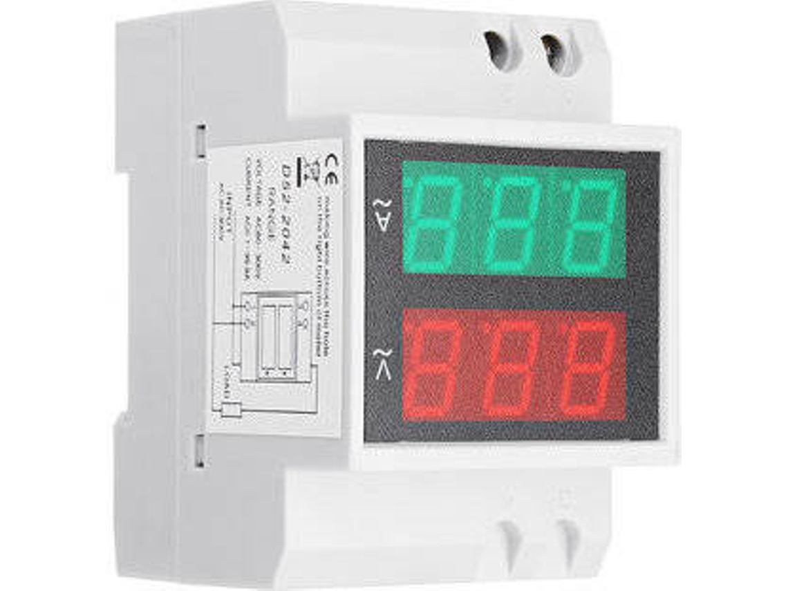 Voltímetro CHAOCHUANG Medidor de Corrente AC com Display Digital (D52-2042)