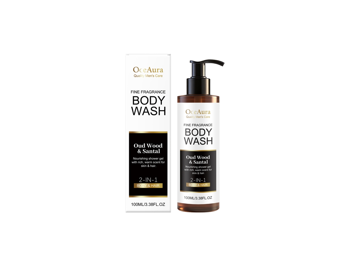 Gel Oceaura Sandalo da LAXISCREED para uma Limpeza Suave e Brilhante