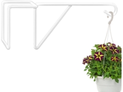 Cabides Suporte para Instalações em Paredes Pesadas, Suporte para Plantas, Gancho de Parede Ou Cerca, Aço, Elegante CHABERLU