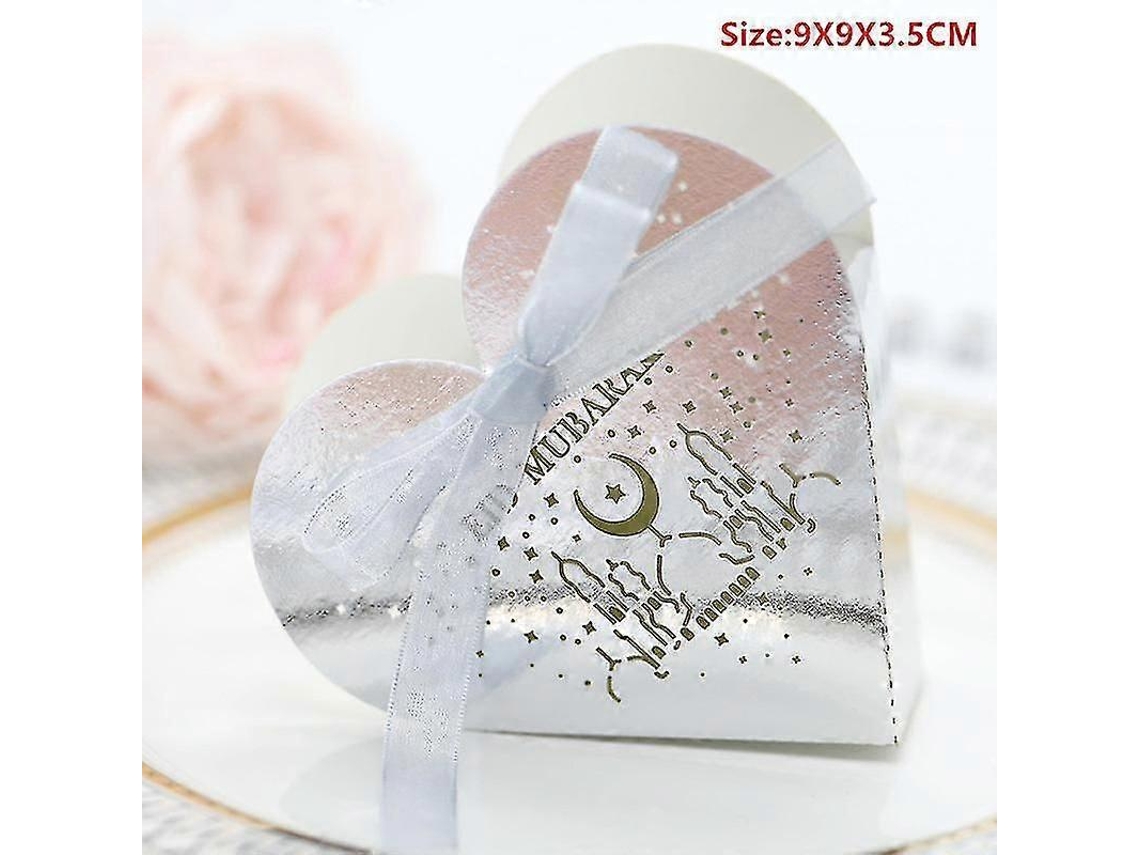 20 Caixas De Confeitos Para O Eid Mubarak, Lembrancinhas De Ramadã, Presentes Para O Hajj Al Fitr E Eventos Muçulmanos Do Ramadã. Hengjian