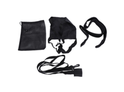 Paraquedas de Nado Profissional, 30cm Preto S/MARCA
