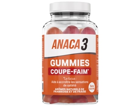 Gomas para Cortar a Fome 60 Gomas ANACA3