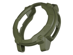 Capa Para Garmin Instinct 3 Solar 45mm, Resistente A Quedas E Impactos, Tpu Macio Verde Hexinyigjly