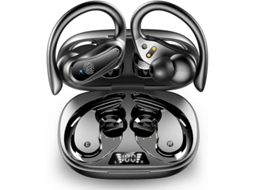 2026-audífonos Sem Fio Bluetooth 5.3 Esportivos Com Microfone E Tela Led Dupla Ip7 Impermeável