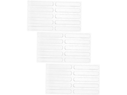 Conjunto De 30 Protetores Silicone Para Móveis, Batentes De Porta Armário, Almofadas Anticolisão Para Tampos De Vidro