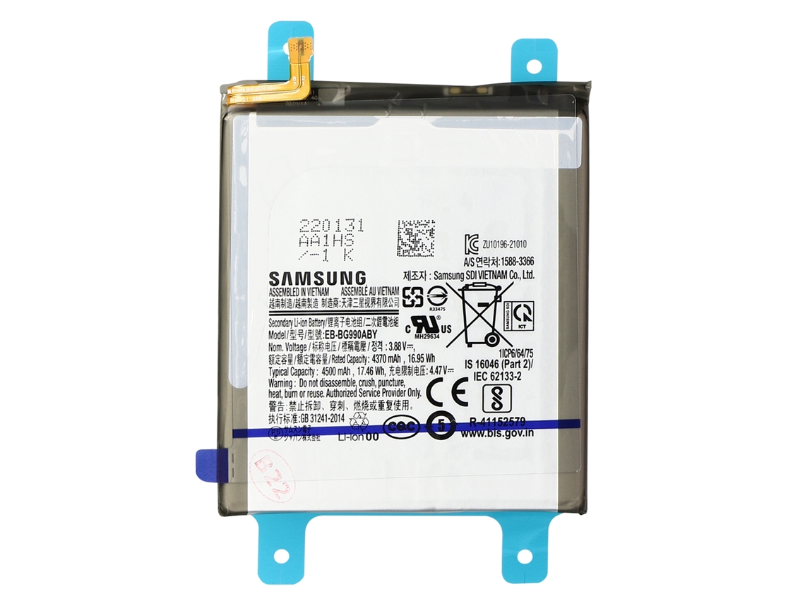Bateria Interna SAMSUNG Galaxy S21 Fe 4500Mah Original Eb-Bg990Aby