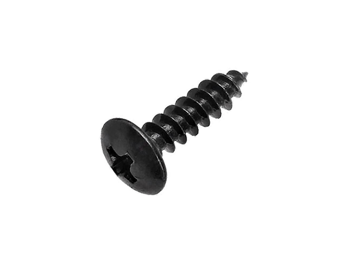 20 Parafusos Auto atarraxantes de Aço Carbono M5x20mm com Cabeça Redonda Achatada | S/MARCA