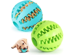 2026-pelotas De Juguete Para Perros De Goma Masticable No Tóxicas, Resistentes A Mordiscos, Limpian Dientes, Para Perros Pequeños Y Medianos