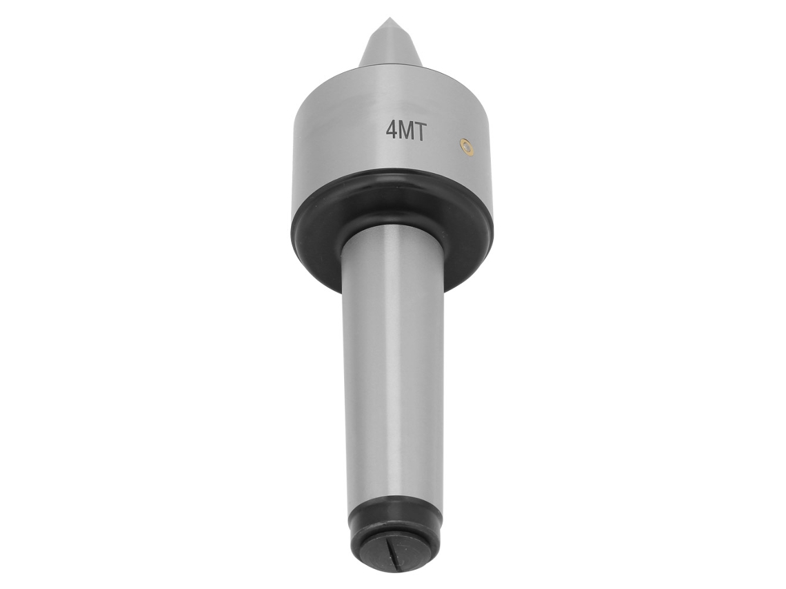 Laxiscreed Ponta De Centro Para Torno Cnc Em Aço De Alta Velocidade, Precisão 0.000197" Compatível Com Torção No. 4 Morse