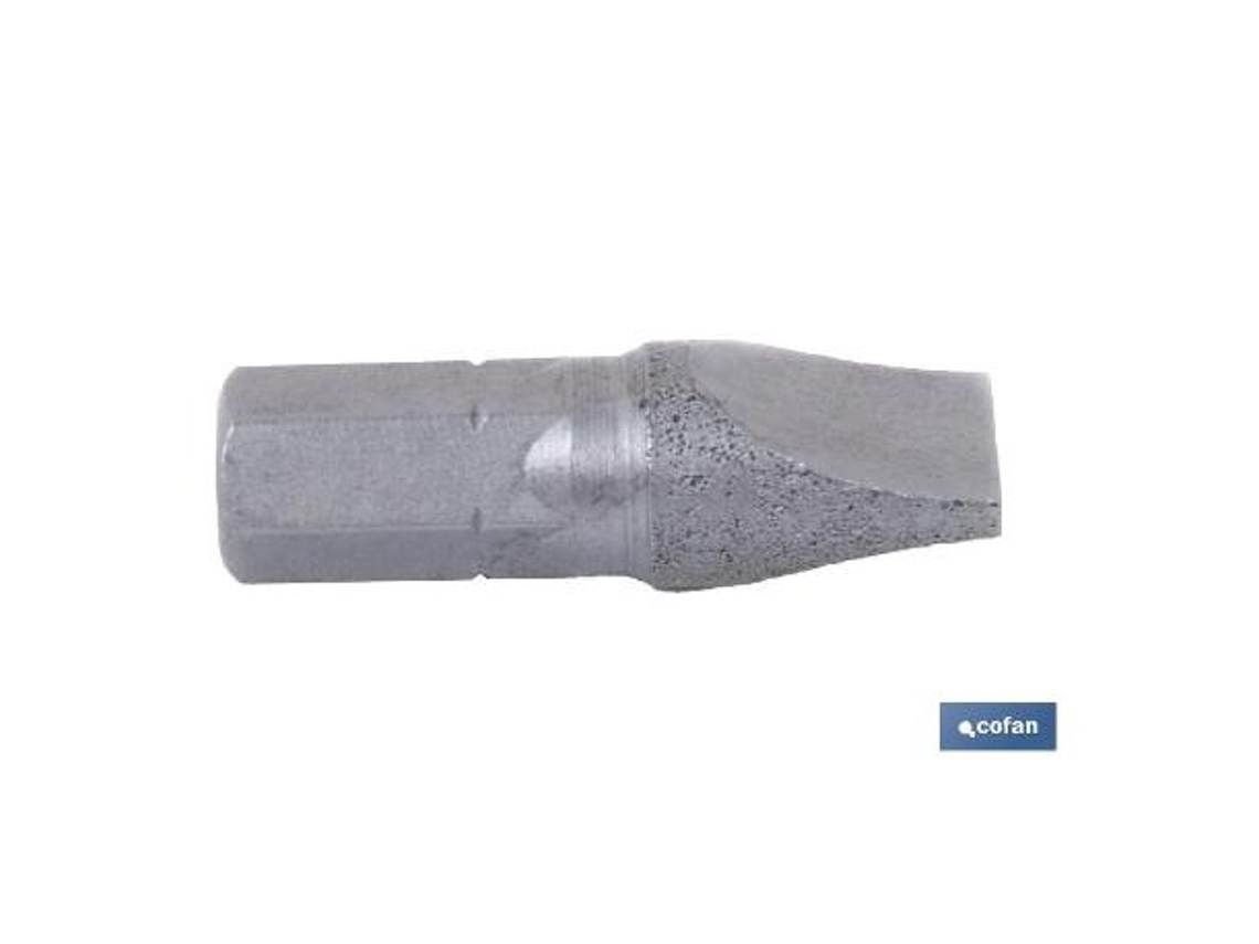 Pta.dest.recta estándar 4.5x0.6 25mm.   caja 10 unid.
