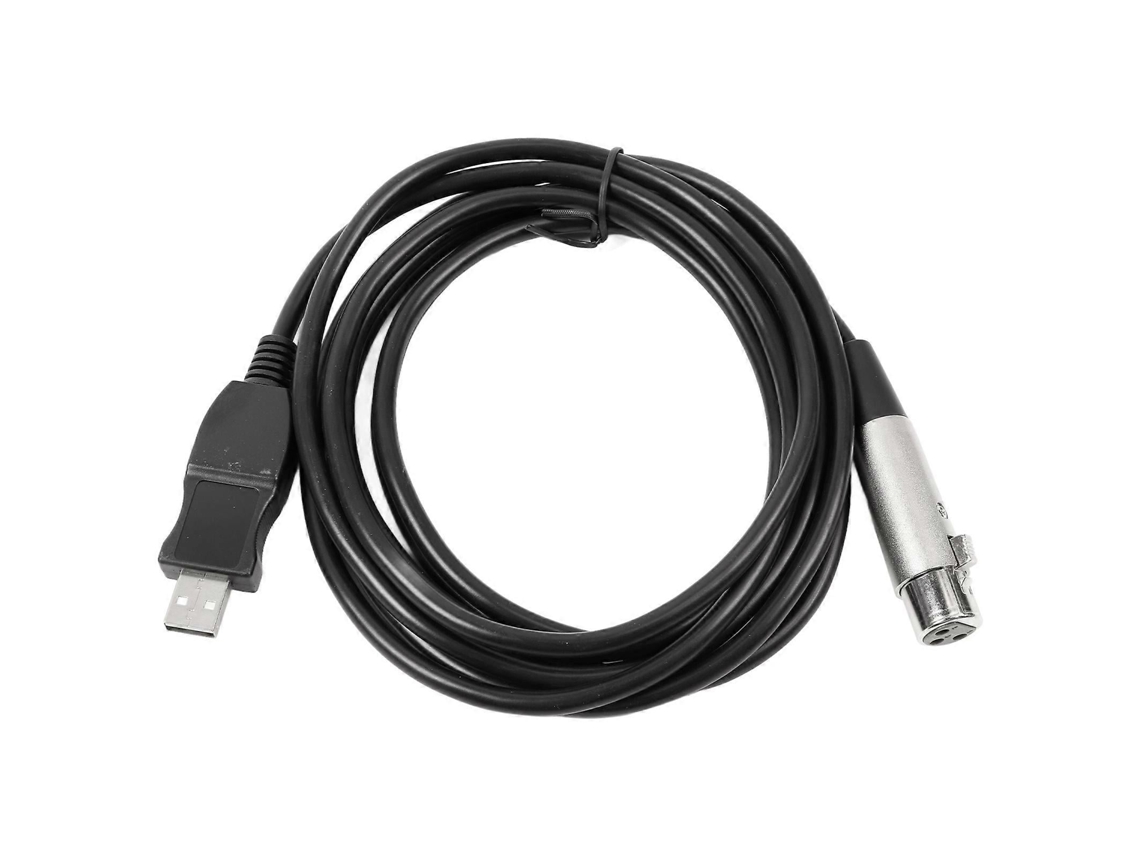 Cabo Lurelia XLR 3 M 9,8 Pés, para microfones, PC e computador