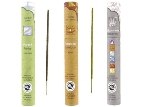 Incensos LES ENCENS DU MONDE Kit Pureza + Intuição + descobrimento