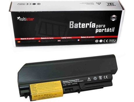 Bateria para Portátil VOLTISTAR Lenovo Thinkpad T400 R400 R61 T61 41U3198