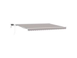 Toldo Retrátil Manual 450x350cm Tecido e Aço MAISON EXCLUSIVE