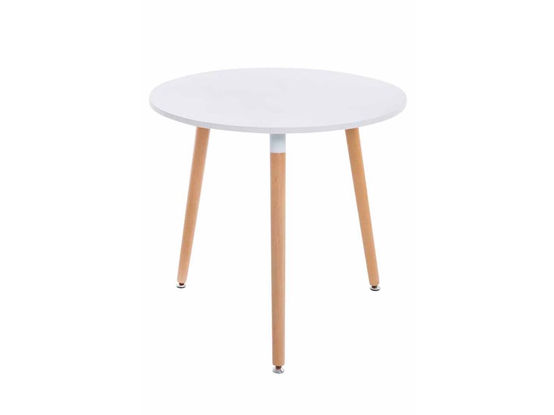 Mesa De Ansgar Branco/natura Clp