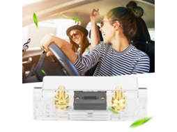 Laxiscreed Caixa De Fusíveis Transparente 100a Para Áudio De Carro, Proteção De Equipamentos Automóveis