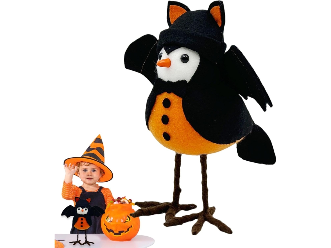 Decorações De Pássaros Para O Halloween || Estatuetas De Pássaros Da Série Friends |