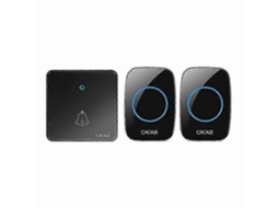 Campainha Sem Fio Digital com Controle Remoto, 86 Botões Grandes, Pager para Casa, Pager para um Ou Dois Contatos. Brilvibera_gsg