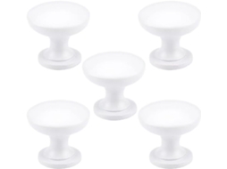 Conjunto De 5 Puxadores Vintage Para Gavetas, Armários E Cômodas 23mm