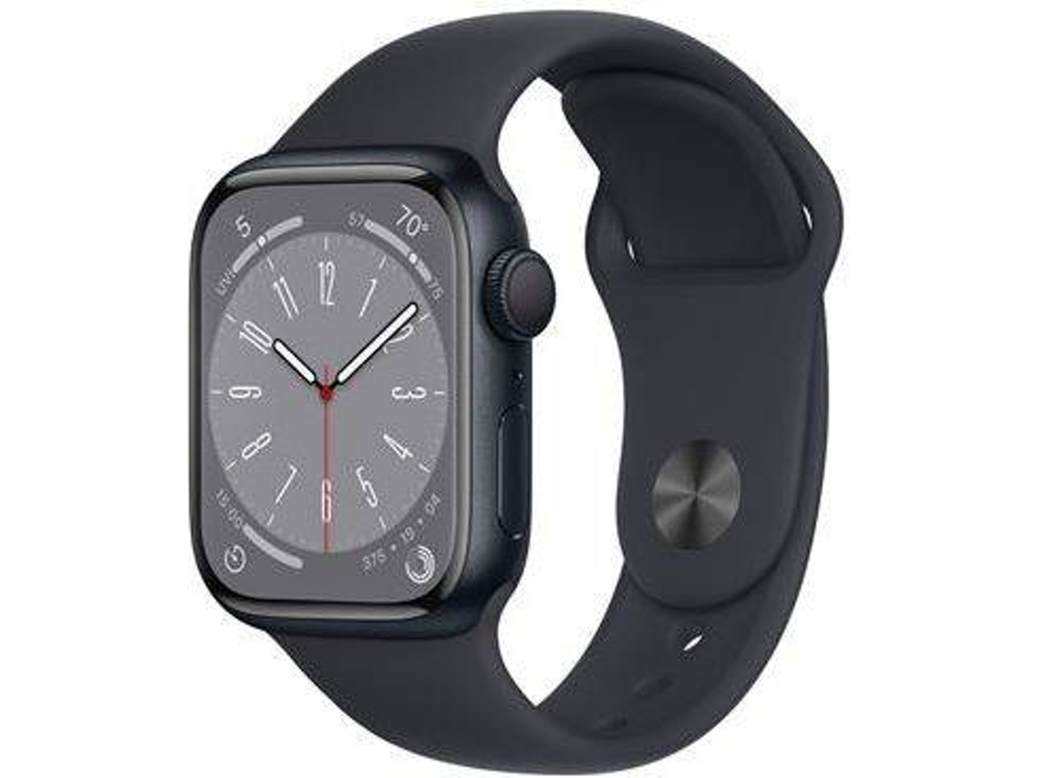 APPLE Watch 8 (Recondicionado Reuse Marcas Mínimas - 45 mm - CEL - Meia-noite)