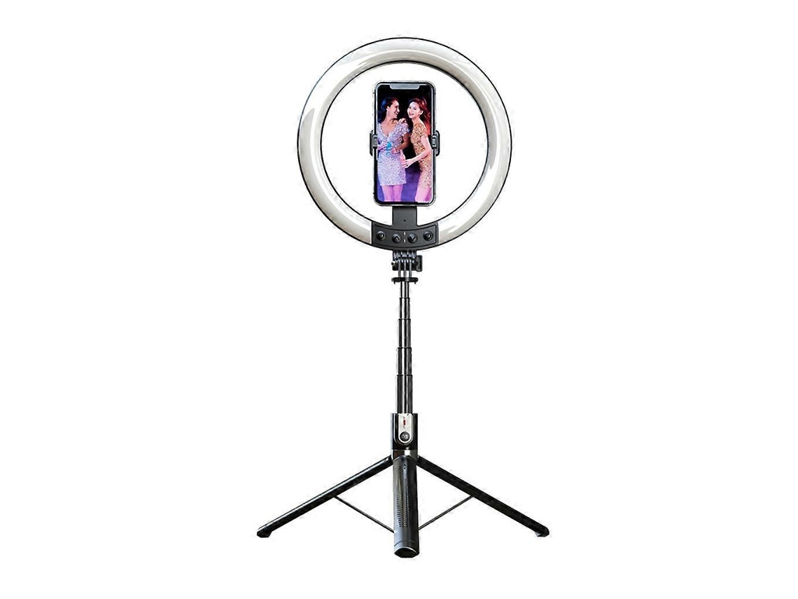 Lurelia Anel De Luz Led Usb, Luz Regulável, Com Suporte Para Telemóvel, 188 Cm