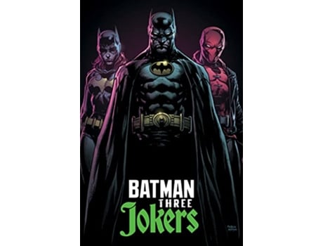 Livro Absolute Batman Three Jokers de Geoff Johns (Inglês - Capa Dura)