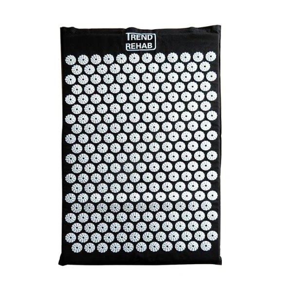 Tapete Para Unhas Com 6210 De Acupressão Pretas