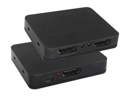 Yizhood 1 para 2 Adaptador Divisor HDMI Preto