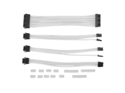 Cabo de Extensão Placa mãe Cpu Placa de Vídeo Nylon Alta Condutividade Branco | S/MARCA