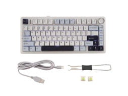 Mini Teclado Bluetooth Triplo com Touchpad TAISHENGDA