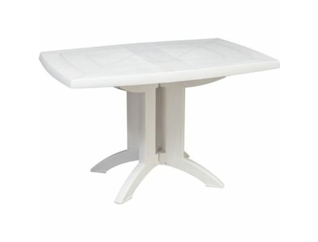 Mesa Dobrável GROSFILLEX Vega (Branco - Resina - 72 cm)