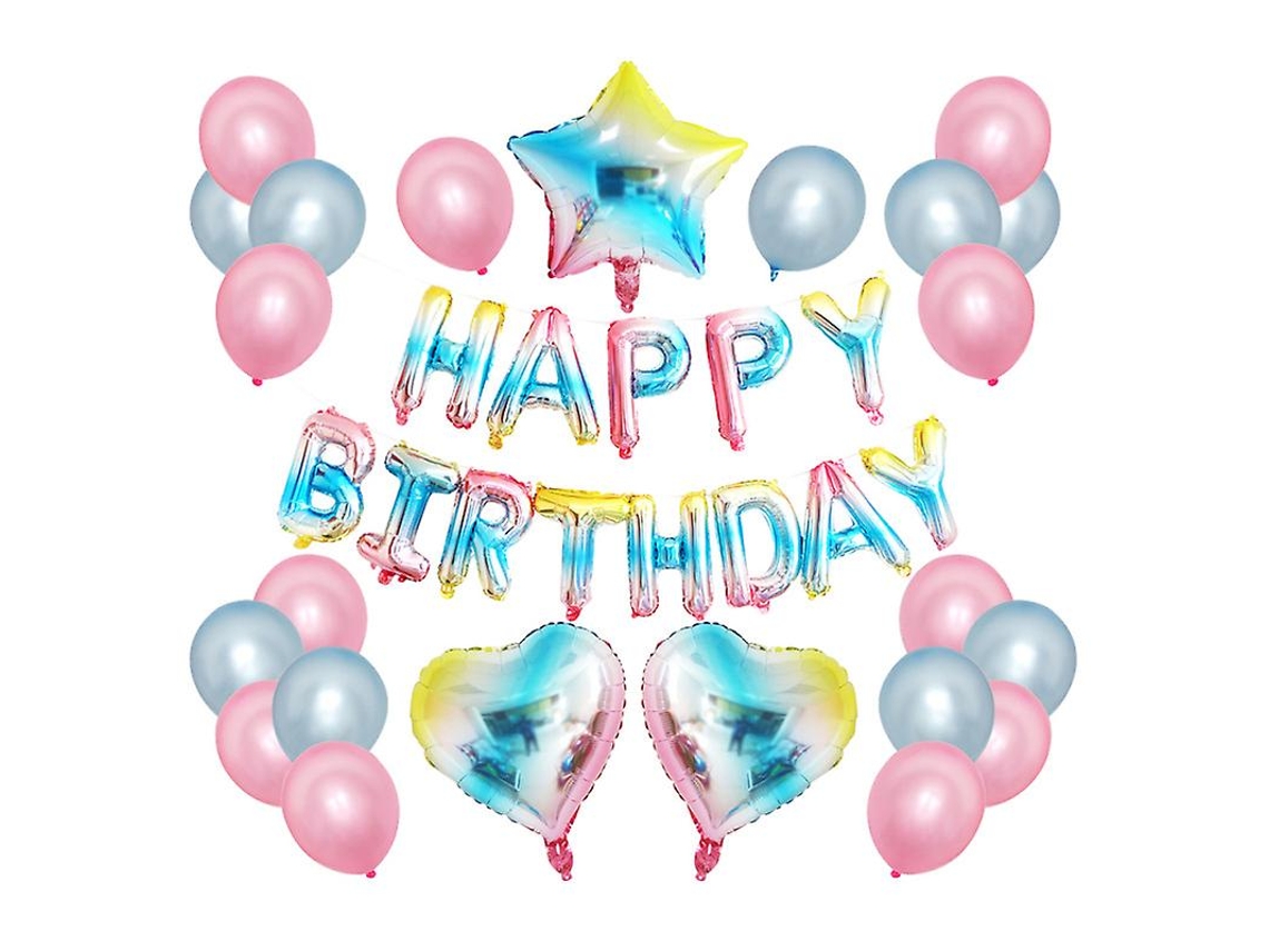 1 Conjunto De Decorações De Aniversário Allinless